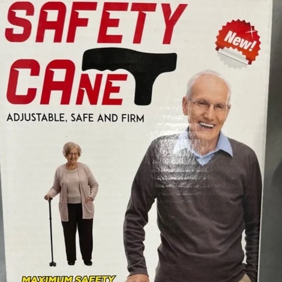 TEKNO SAFETY WALKING CANE NIB - Picture 1 of 2